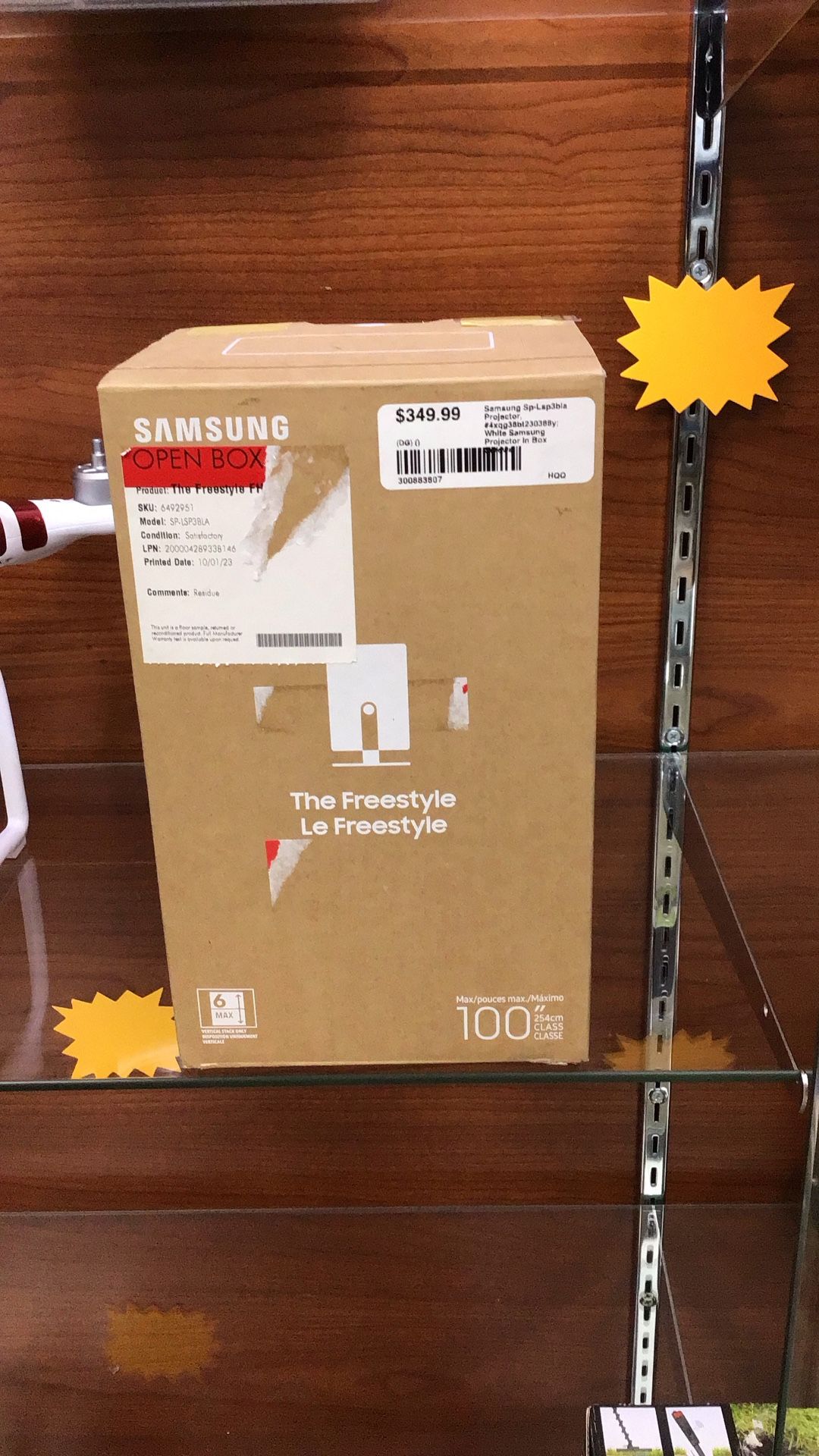 Samsung Sp-Lsp3bla “The Freestyle” Projector