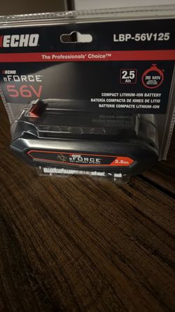 echo eforce 56v 2.5Ah battery