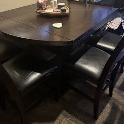 Kitchen Table 7 Piece Counter Height 