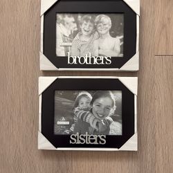 Sibling Photo Frames 4x6