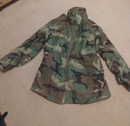 Camo Jacket Large Long