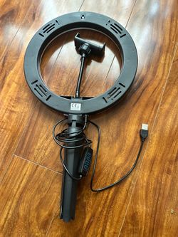 New LED Ring Light with Tripod and Phone Holder