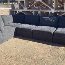 New Condition L Shape Coach Sofa 