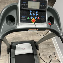 Sunny Health And Fitness Treadmill W/ Incline & Tablet Holder 