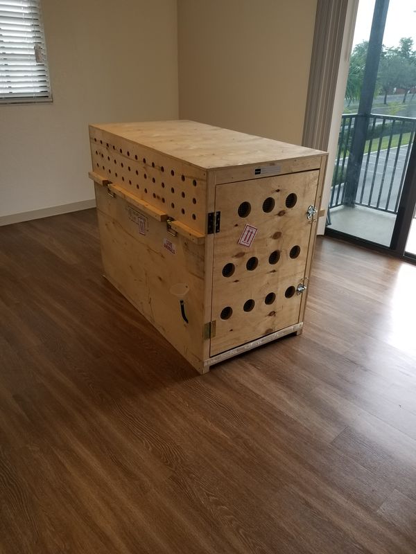Wooden Dog Crate Airline Approved For In Pembroke Pines Fl Wooden Dog Crate Airline Approved For In Pembroke Pines Fl Offerup