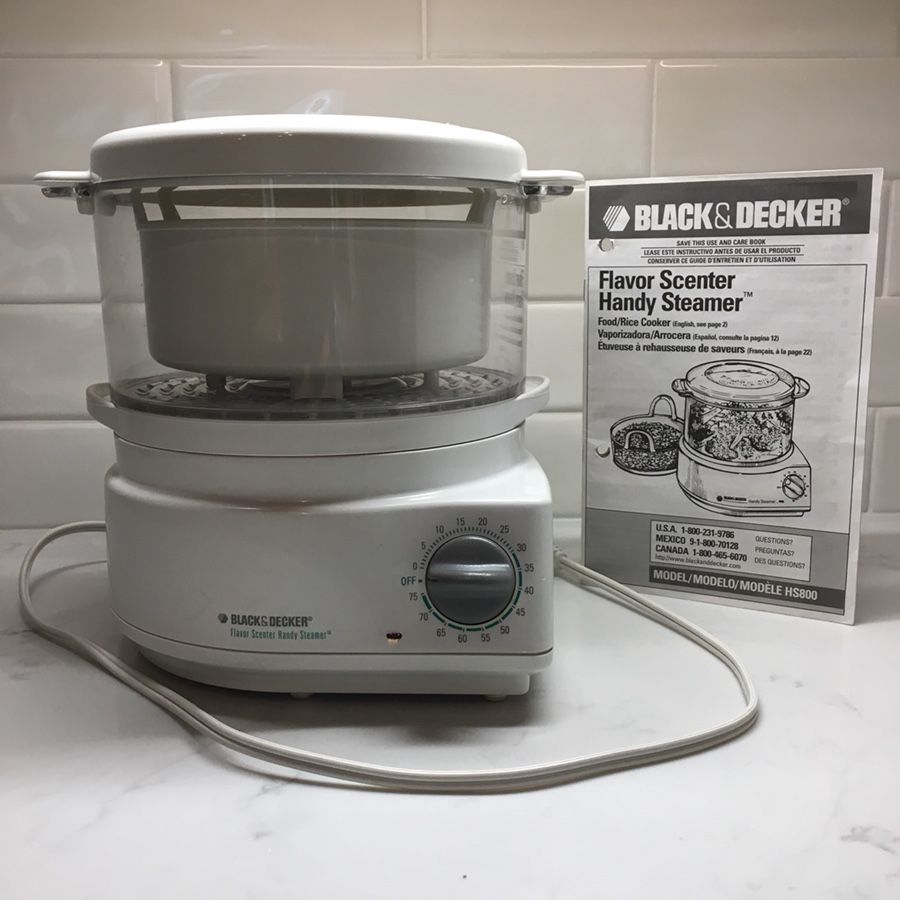 Black & Decker, Kitchen, Black Decker Handy Food Steamer Rice Cooker