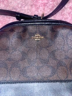 Coach limited signature Dome crossbody shoulder purse bag