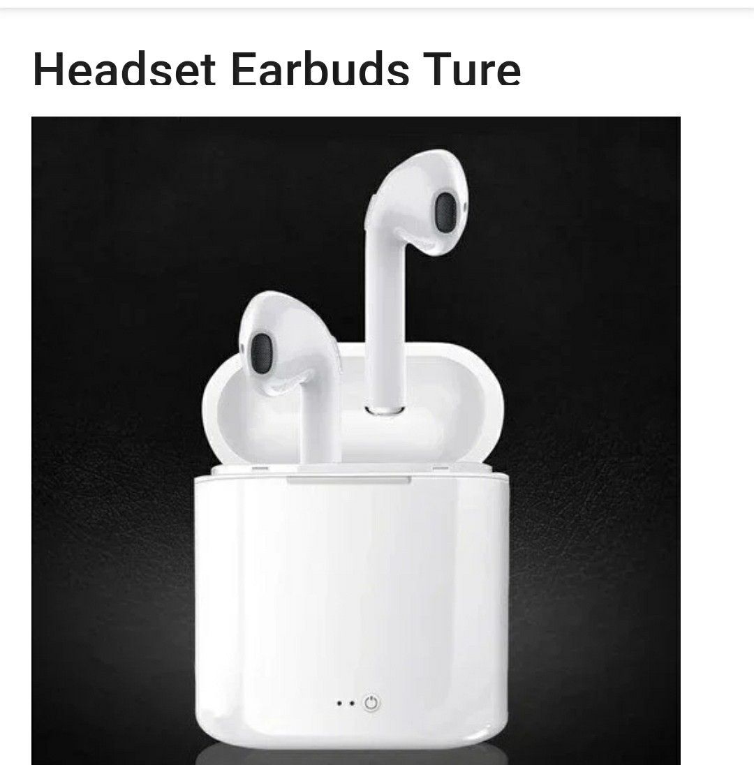 White earbuds works with Apple/android