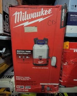Milwaukee m18 switch tank 4 gallon backpack water supply
