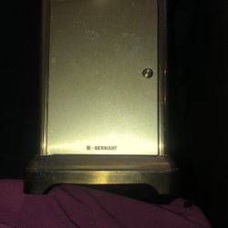 Moon Phase Brass Clock