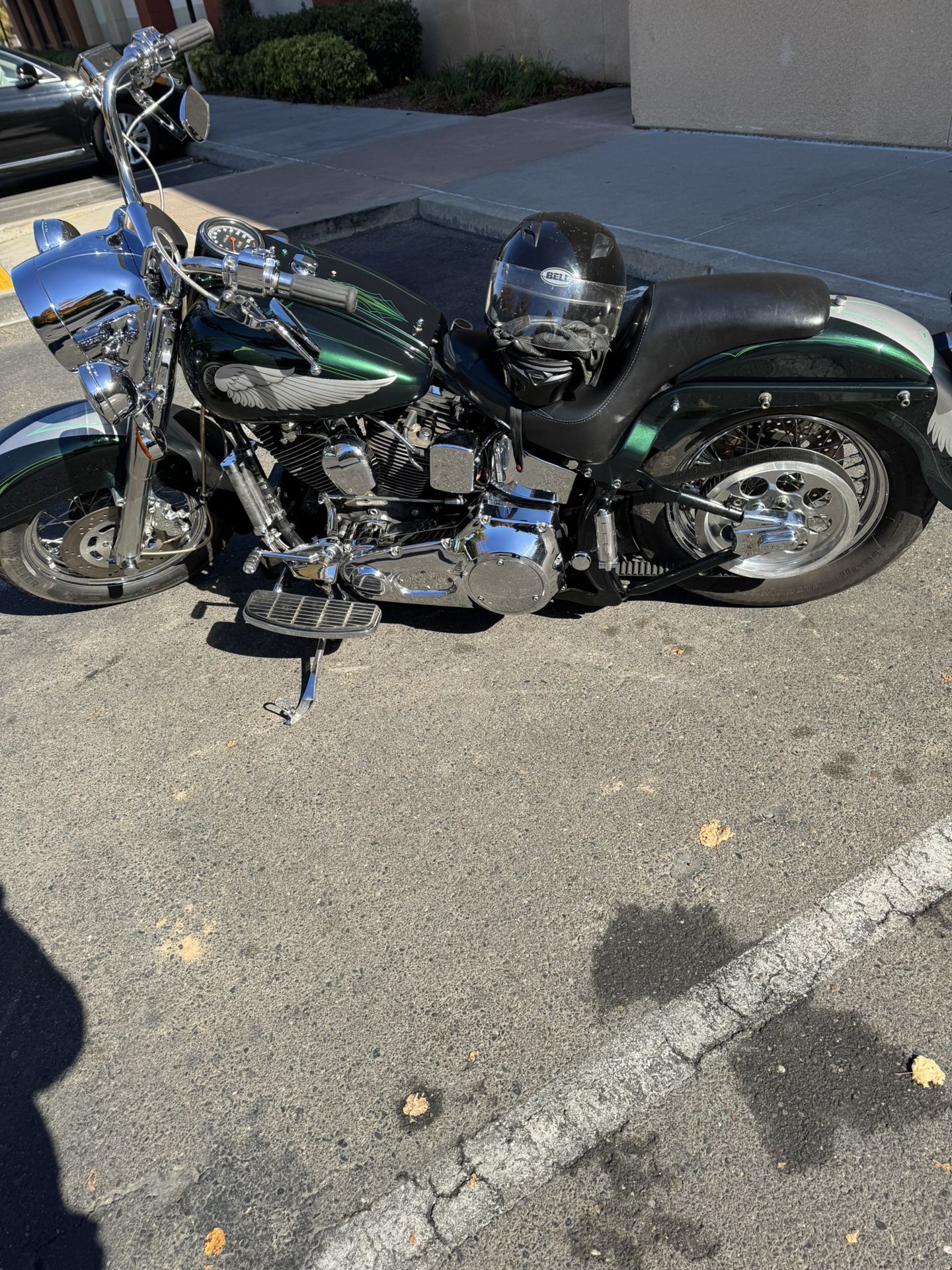 1996 Harley Davidson Heritage cocktail