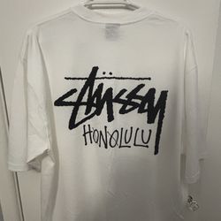 STUSSY x honolulu XL T -shirt NEW 