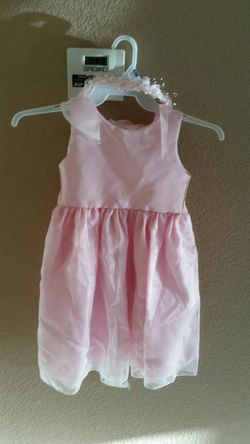 Easter Dress and Crown sz 6