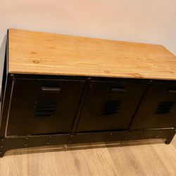Locker storage - bench / end table