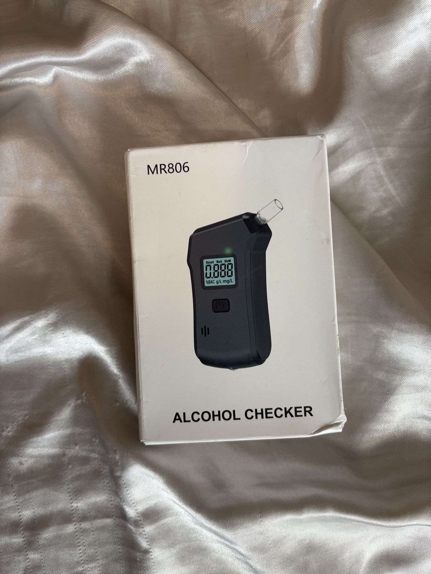 Portable breathalyzer