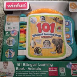 New Bilingual (Spanish/English) Touch Learm & Disney Mini Mouse Sound Books