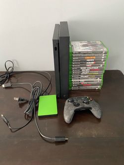 Xbox One X Console Bundle with Games and Controller
