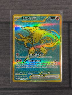 Chi-Yu Ex Pokemon TCG