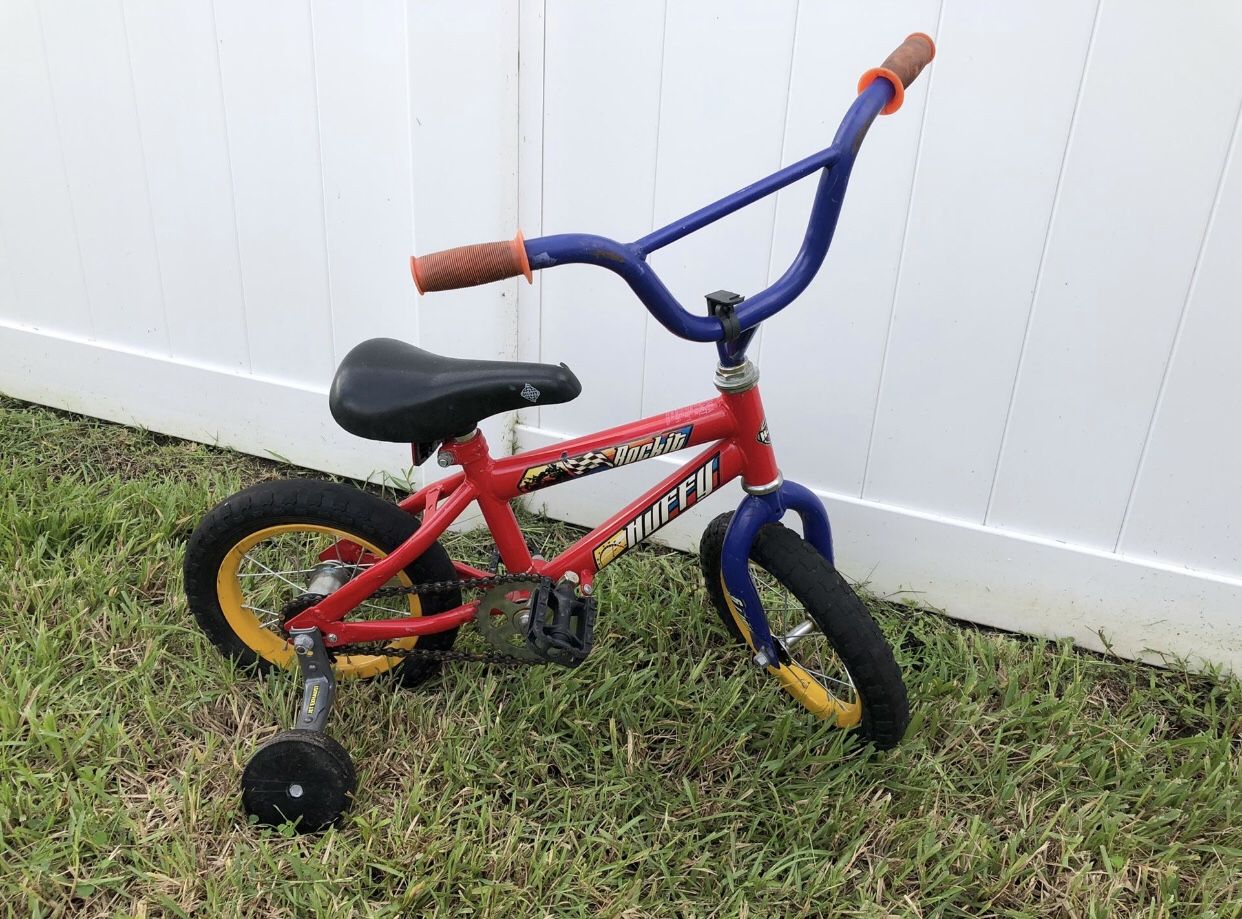 12” Kid Bike With Trainnig Wheels/ Bicicleta Niños