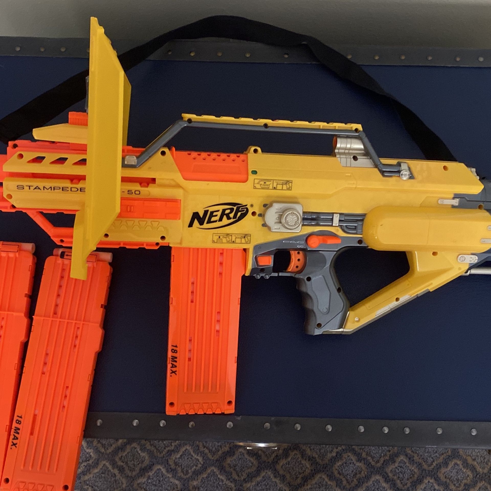 Stampede ecs nerf best sale gun