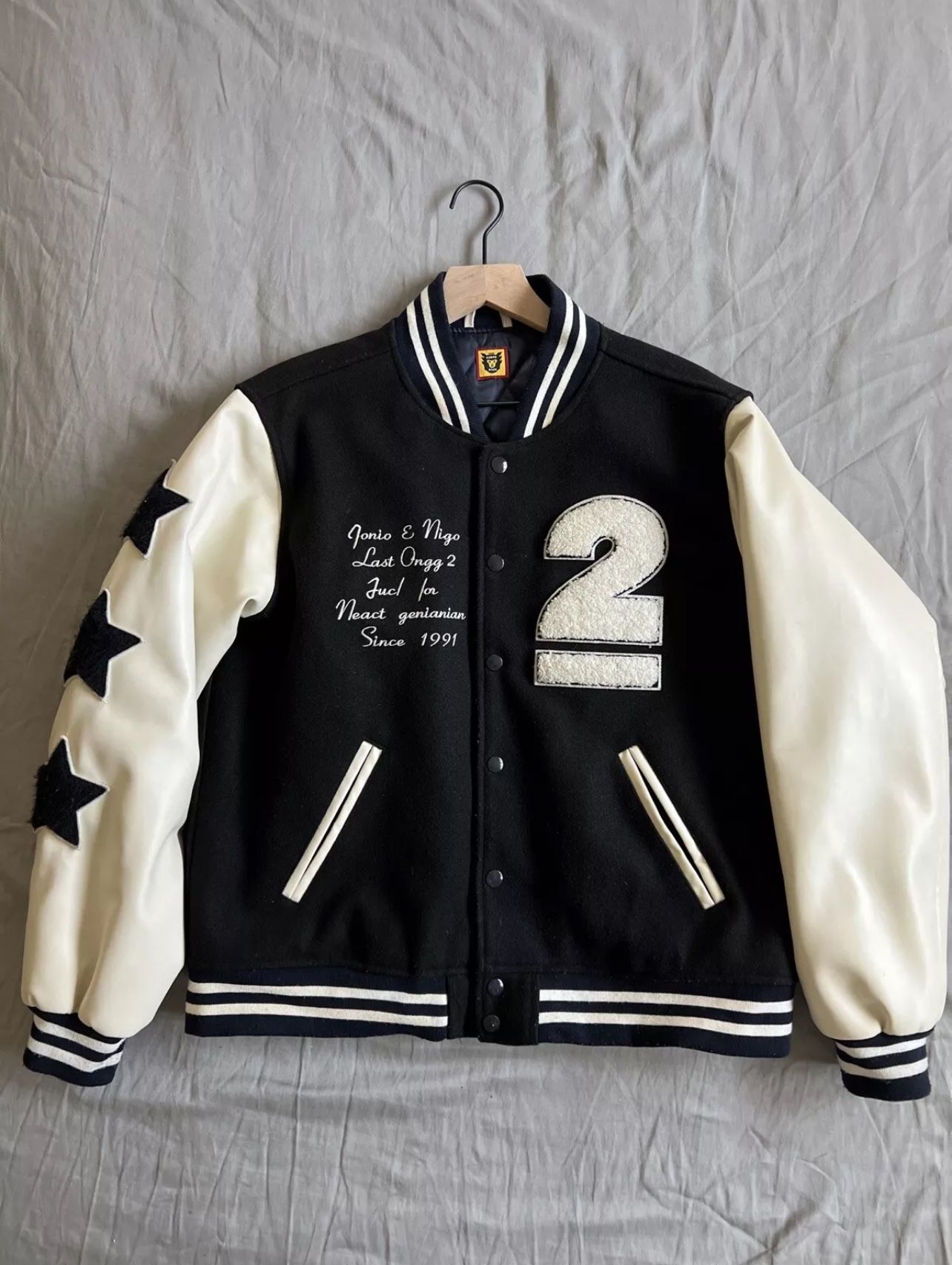 ジャケット・アウター HUMAN MADE LAST ORGY2 VARSITY JACKET Human Made Undercover Last Orgy 2 Varsity Jacket - Size
