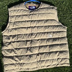 Japanese North Face Purple Tag Puffer Vest