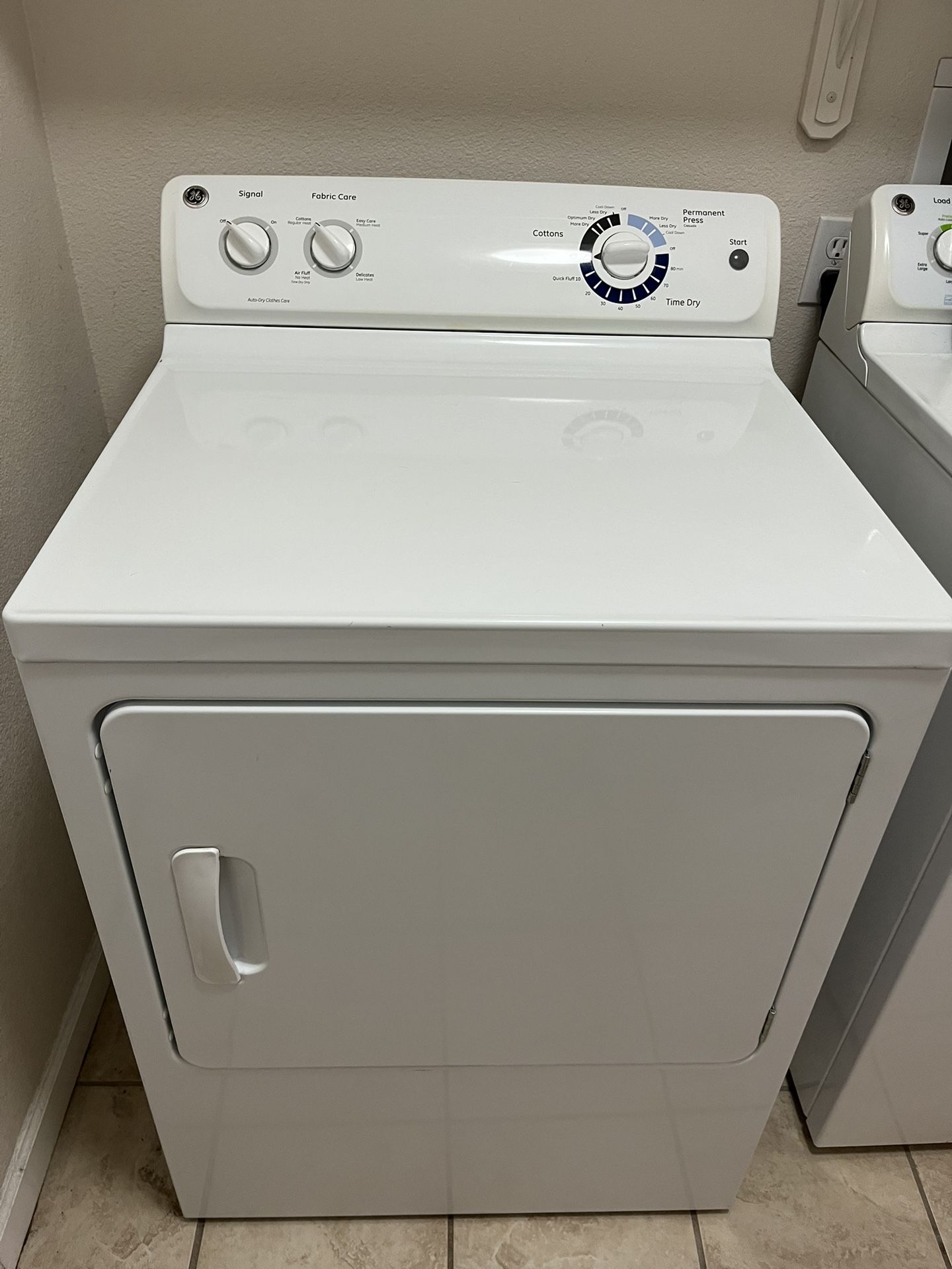 GE Washer And Dryer