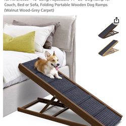 PATHOSIO PETS Dog Ramp for Bed