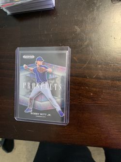 Panini Prism Bobby Witt Jr Prospects Holo