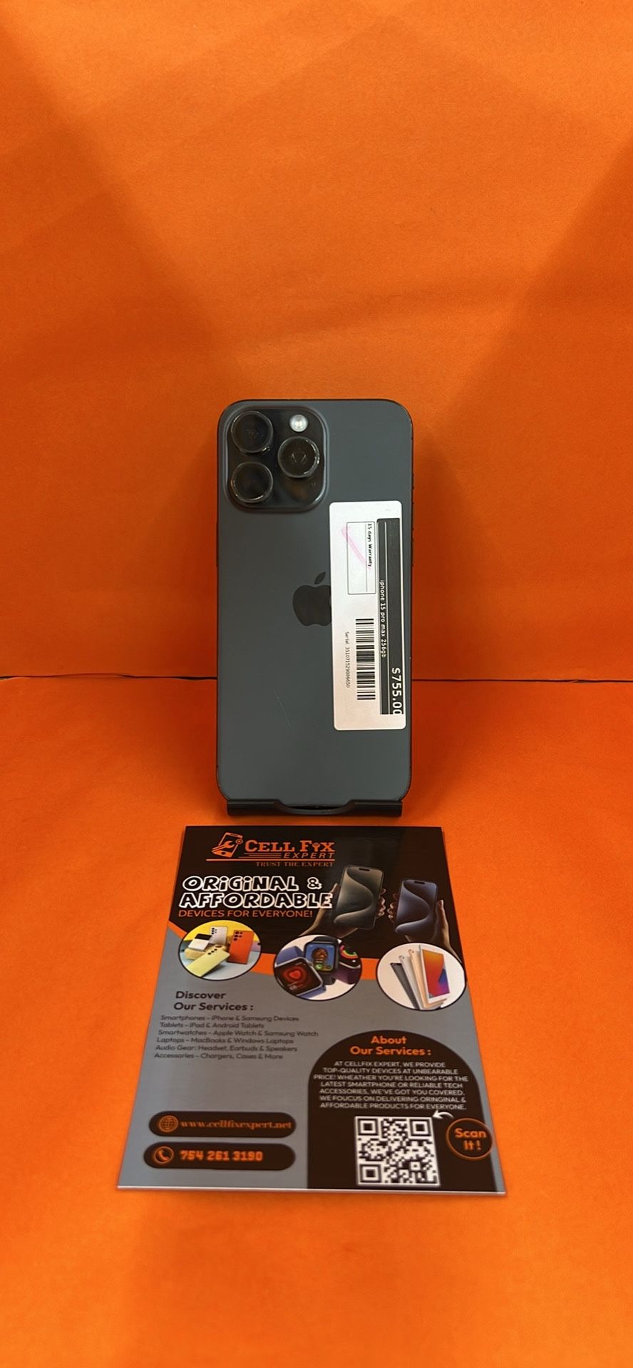 iPhone 15 Pro Max 256GB (Unlocked)