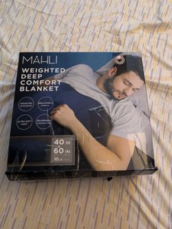Mahli Weighted Deep Comfort Blanket 40"x60" 10lbs