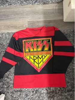 Best offer! Kiss band 3/4 sleeve shirt vintage