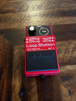 BOSS RC-1 Loop Station Pedal