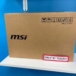 MSI GF63 Thin Gaming Laptop 15.6 Inch New Core I5 / 8GB RAM / 256GB SSD / GTX 1650 - PAYMENTS AVAILABLE With $1 DOWN - NO CREDIT NEEDED