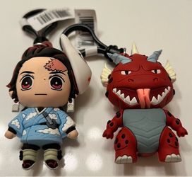 Tanjiro Kamado (Final Selection Outfit) x Titanosaurus (Exclusive A) Bag Clips