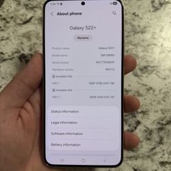 Unlocked Samsung S22 Plus 128Gb