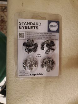 We R Memory Keepers-we R Eyelets Standard 60/pkg-Silver