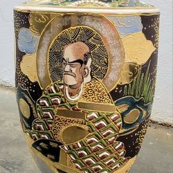 Vintage Emporor Porcelain Vase with Signature