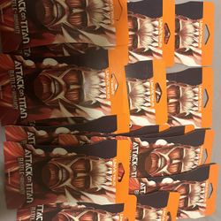Attack On Titan: Battle For Humanity TCG Lot