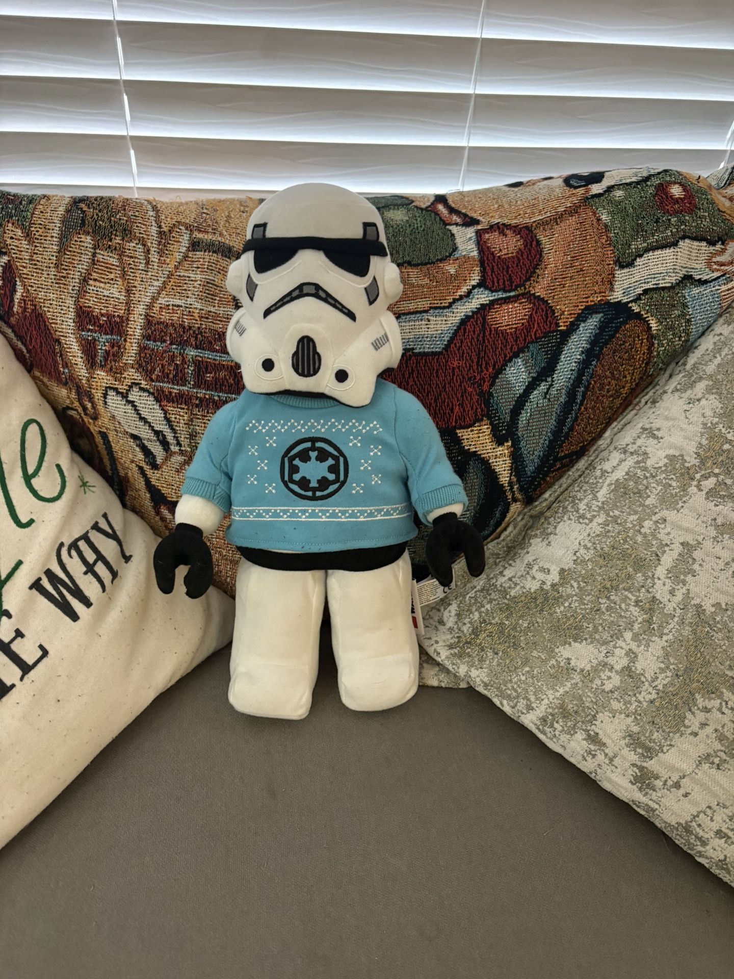 Christmas Lego Stormtrooper Plushie