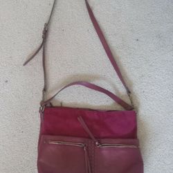 Maroon Purse + Wallet! 