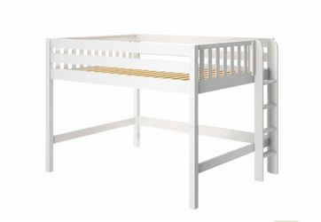 Queen sized loft bed frame