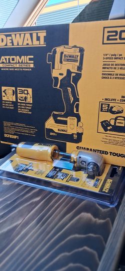 New Dewalt Impact 20v