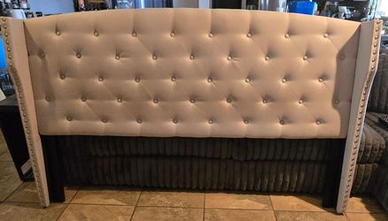 Cal King Upholstered Headboard