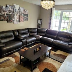 Leather Sofa