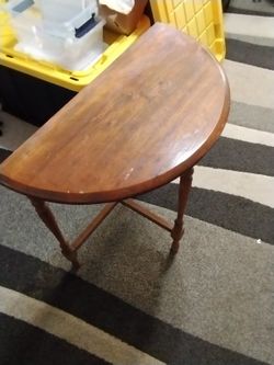 Half Moon Accent Table