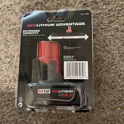 Milwuakee Battery. 12 V 6 Amp 