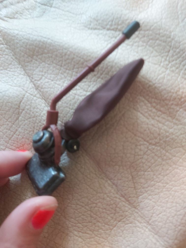 Vintage doll house metal vacuum