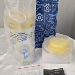 Prepology 10.25-oz Portable Rechargeable Blender Yellow Floral