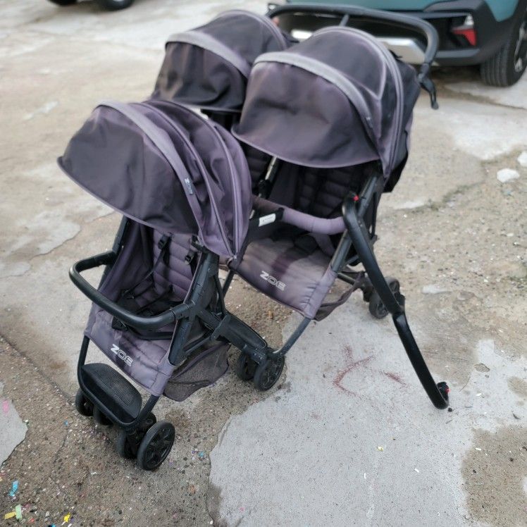 Zoe V2  Double or 3 children stroller
